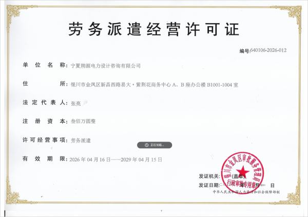 劳务派遣经营许可证